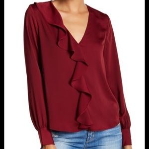 -L’ACADEMIE- ruffle blouse